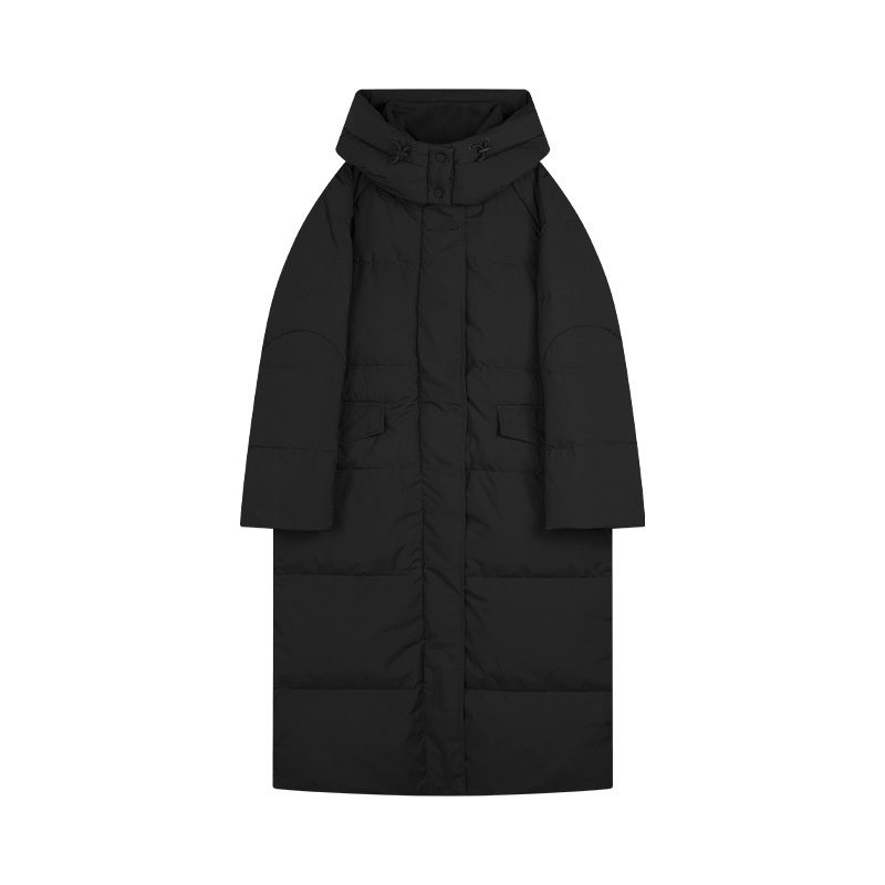 ChicShe Mulan Long Hooded Jacket For Women 2025 Thirteen Lines Winter New Warm White Duck Down Coat 52924Y_voghion.com