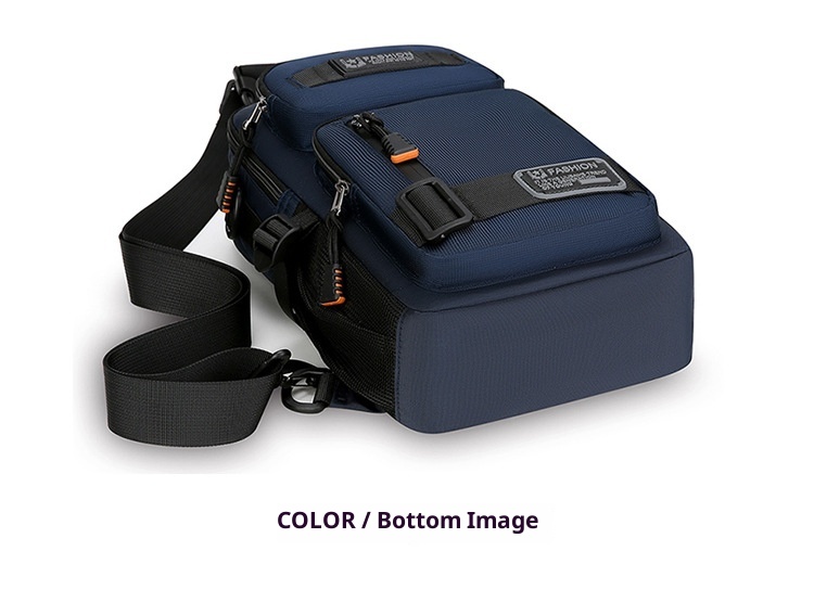 001 Borsa a tracolla multifunzionale alla moda da uomo, con tracolla grande, capacità di petto grande, per lavoro e spostamenti_voghion.com