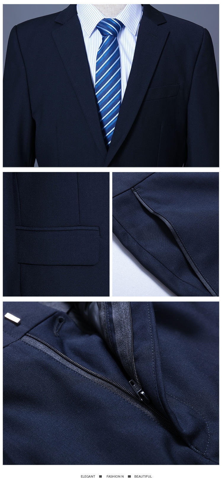 Ragazzo Primavera ed Estate Colloquio Formale Business Suit Unisex Manica Lunga Blazer Professionale Outfit Ufficio Lavoro_voghion.com