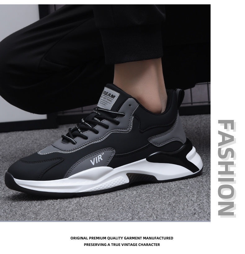ActiveGo 2025 Autumn Winter New Korean Style Men's Casual Low-top Breathable Running Trendy Sports Shoes Wholesale_voghion.com