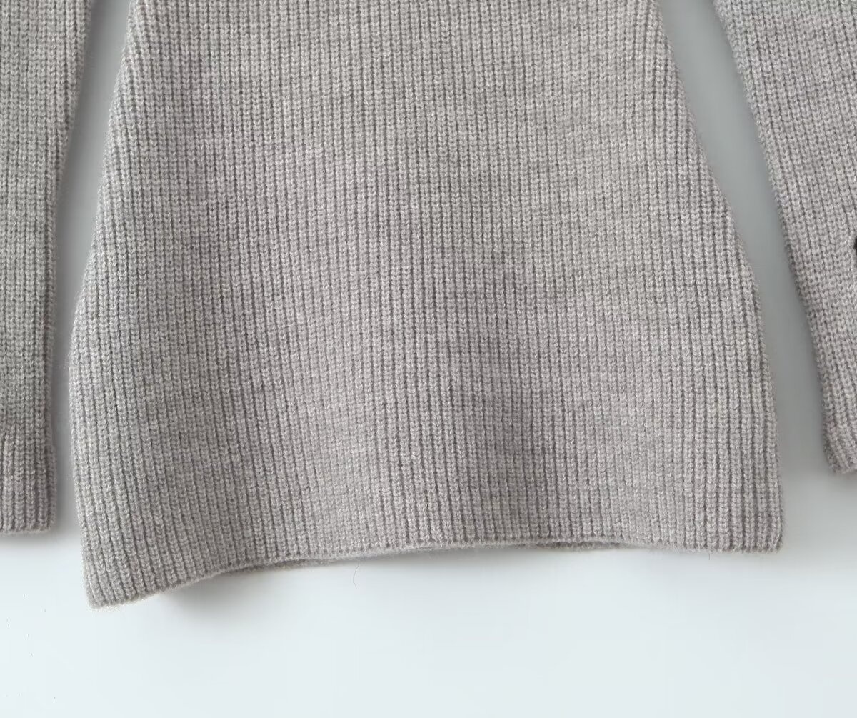 Robe moulante courte en maille à lacets, épaules dénudées et style européen et américain GraceChic, collection automne Pure Desire._voghion.com