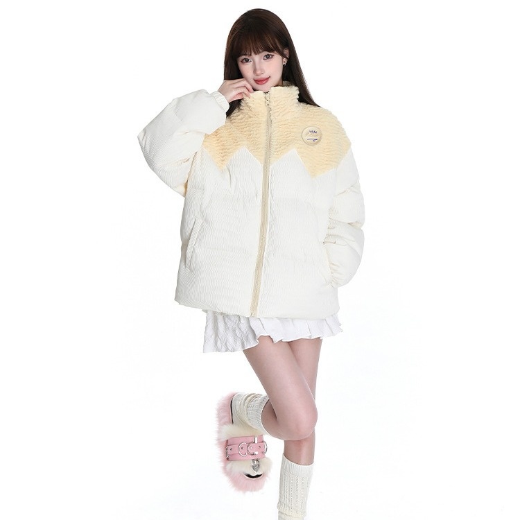 ChicShe ACTORWET Thickened Puffer Jacket 2023 New Fashionable Cotton Coat For Petite Women Sweet Socialite Style_voghion.com
