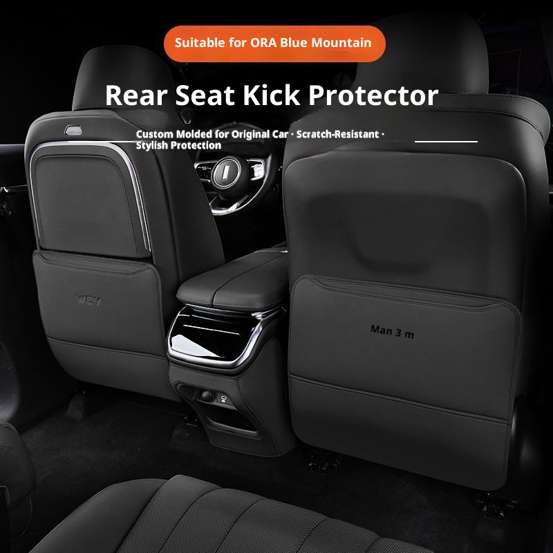 23-25 Wei Brand Smart Driving Blue Mountain Seat Anti-Kick Pad Arancione Upgrade Modifica Interni Auto Speciale_voghion.com