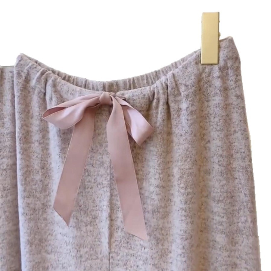 ChicShe Winter Japanese Style Sexy Pajamas For Women With Chest Pads, Spring Autumn Women's 2025 New Three-Piece Set Homewear_voghion.com