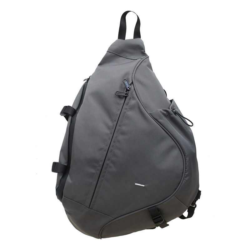 001 2024 Nuevo bolso bandolera de gran capacidad para hombre, estilo casual deportivo, con diseño de gota de agua, ideal para actividades al aire libre._voghion.com