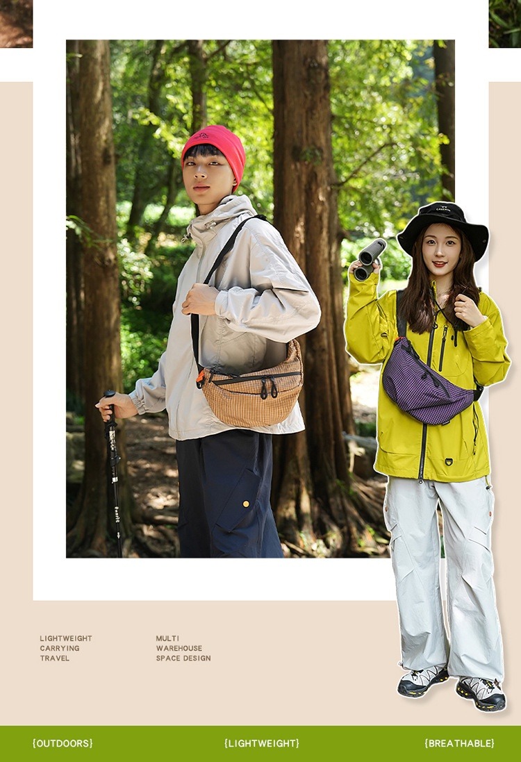 001 Cross-Border Outdoor Lightweight Chest Men 2025 Autumn Single Shoulder Crossbody Large Capacity Casual Sports Waist Bag_voghion.com