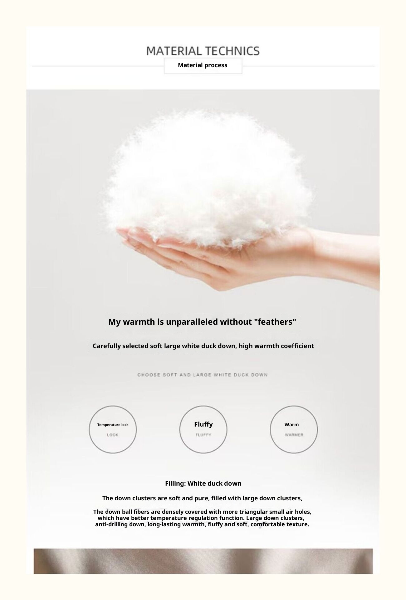 ChicShe Lange Jacke für Damen 2025 – Neue Winterkollektion: Dicke, warme und hochwertige Daunenjacke für Paare in Weiß_voghion.com