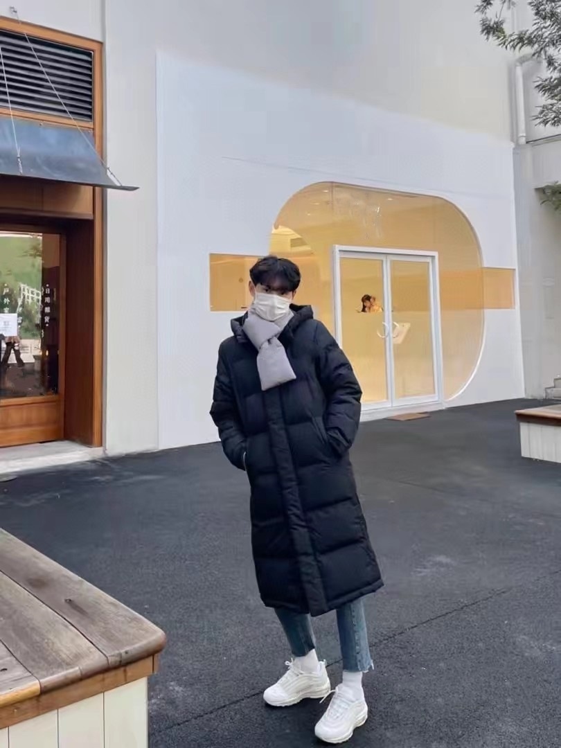 Doudoune ChicShe Putian High Version Beijia Face Extra Long Down Shin Min Ah Same Winter Unisex Couple Style_voghion.com