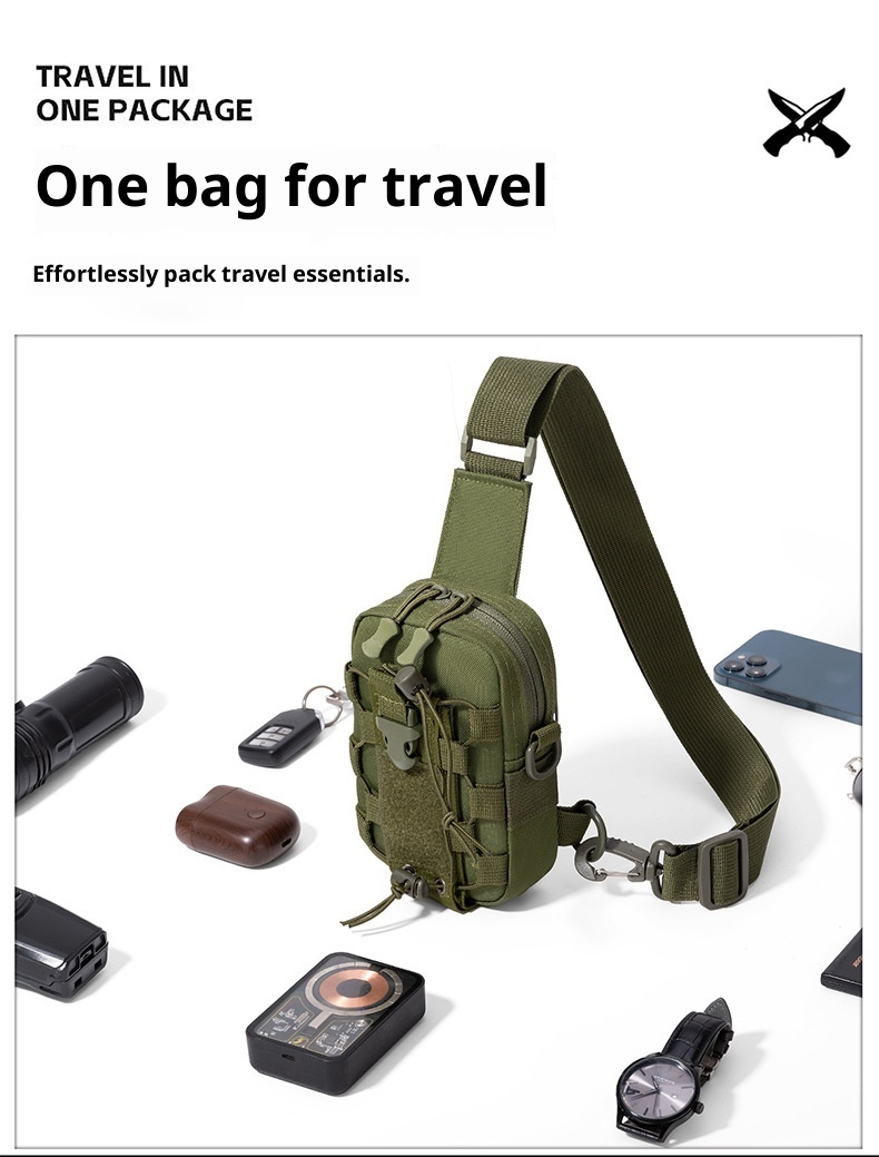 001 Outdoor-Sport-Handy-Umhängetasche Cross-Border Hot Sale Leichte Tasse Hüftwasserflasche Kleiner Rucksack Taktische Brusttasche_voghion.com