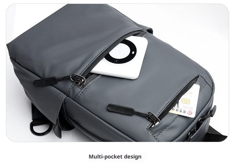 001 New Business Men's Crossbody Outdoor Casual Lihtweiht Lare Capacity Shoulder Multi-compartment Desin Trendy Chest_voghion.com