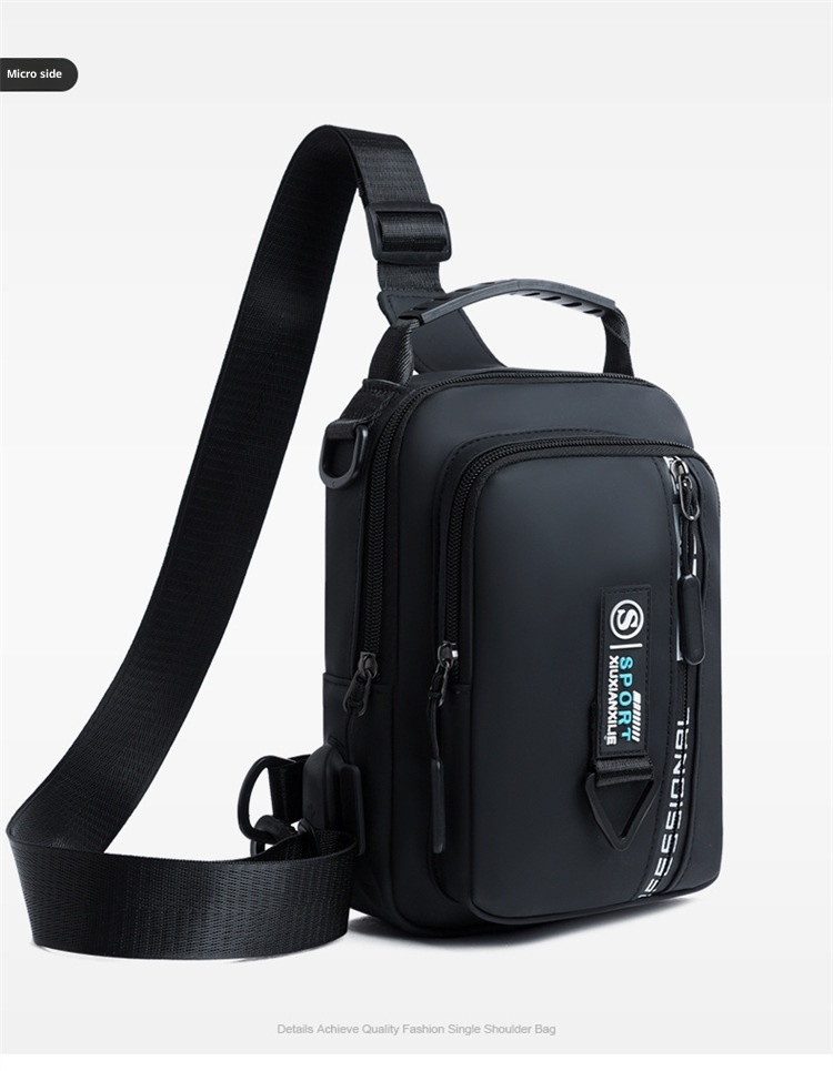 001 2025 Nuovo zaino da viaggio casual da uomo, con tracolla singola, multifunzionale e impermeabile_voghion.com