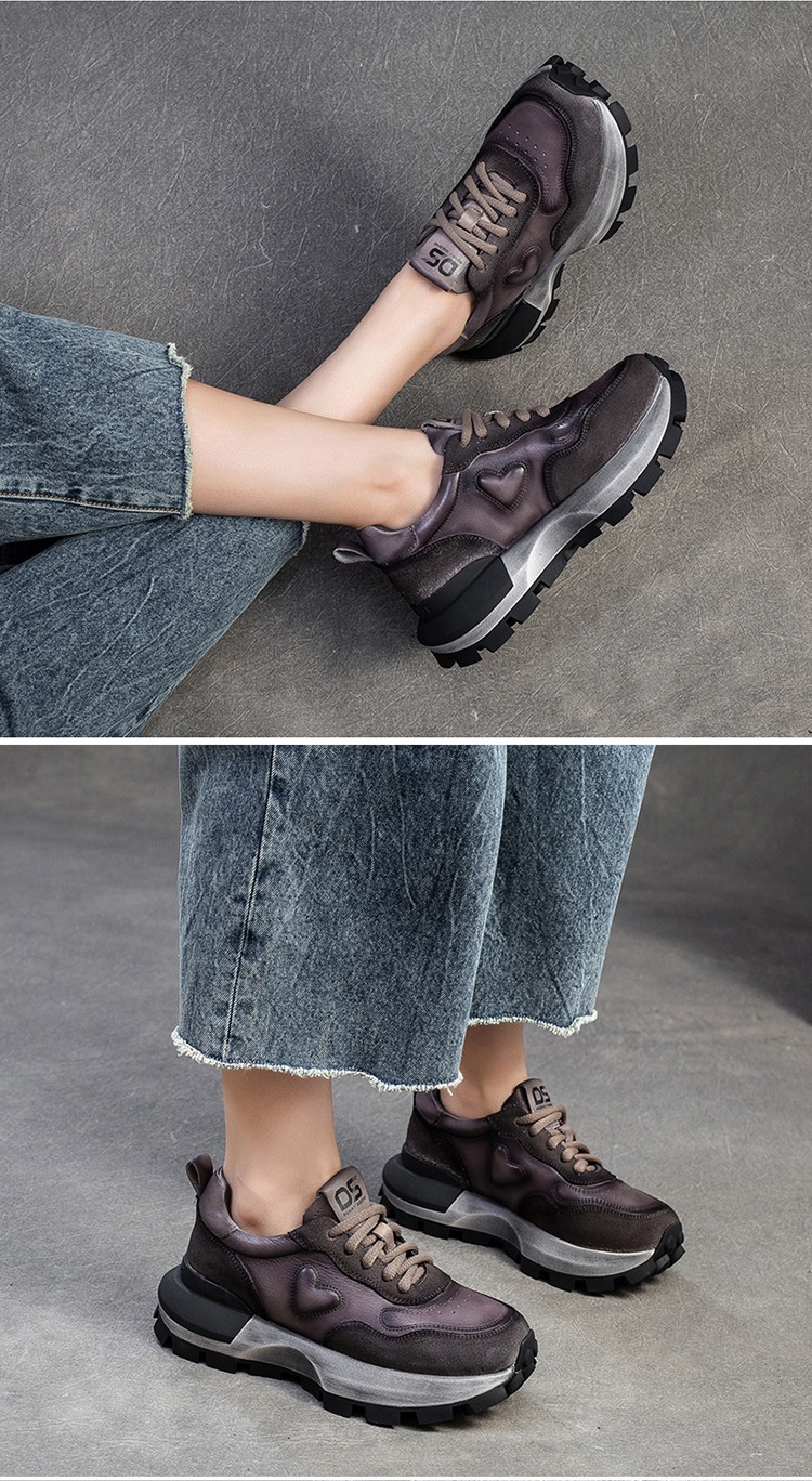 ShoeGlobe Shanghai Jie Zou 2024 Herfst Winter Nieuw Retro Versleten Casual Papa Veelzijdig Comfortabel Enkel Niet Vermoeiend voor Voeten_voghion.com