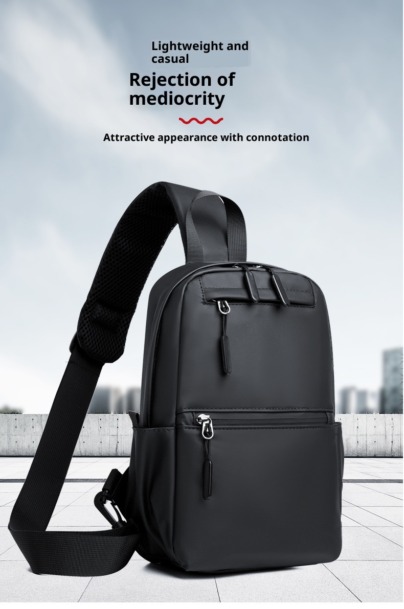 001 New Business Men's Crossbody Outdoor Casual Lihtweiht Lare Capacity Shoulder Multi-compartment Desin Trendy Chest_voghion.com