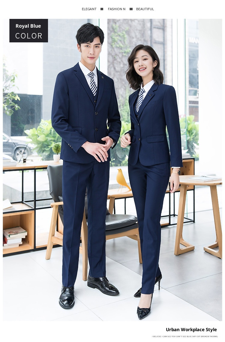 Ragazzo Primavera ed Estate Colloquio Formale Business Suit Unisex Manica Lunga Blazer Professionale Outfit Ufficio Lavoro_voghion.com