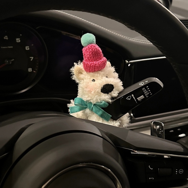 Scrappy Puppy Dashboard Decoration Interior Wiper Turn Signal Car Ornament Other_voghion.com