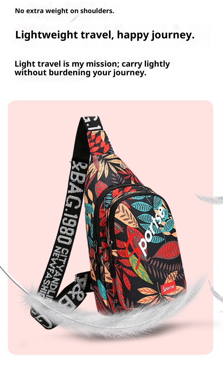 001 Cross-Border Source Unisex Chest Single Shoulder Crossbody 2024 New Style Personality Trendy Cycling Casual Small Bag_voghion.com