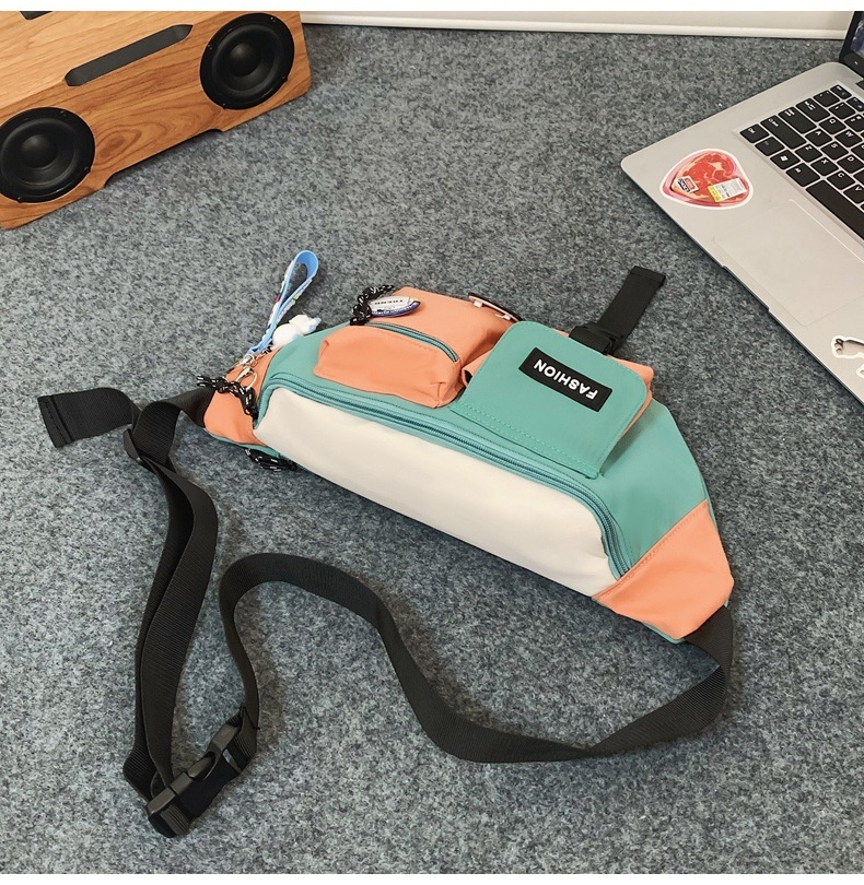 001 Cross-Border Wholesale Trendy Brand Tooling Crossbody Herrenrucksack mit Handyhalterung, Schultertasche, Brusttasche für Damen, Fronttasche_voghion.com