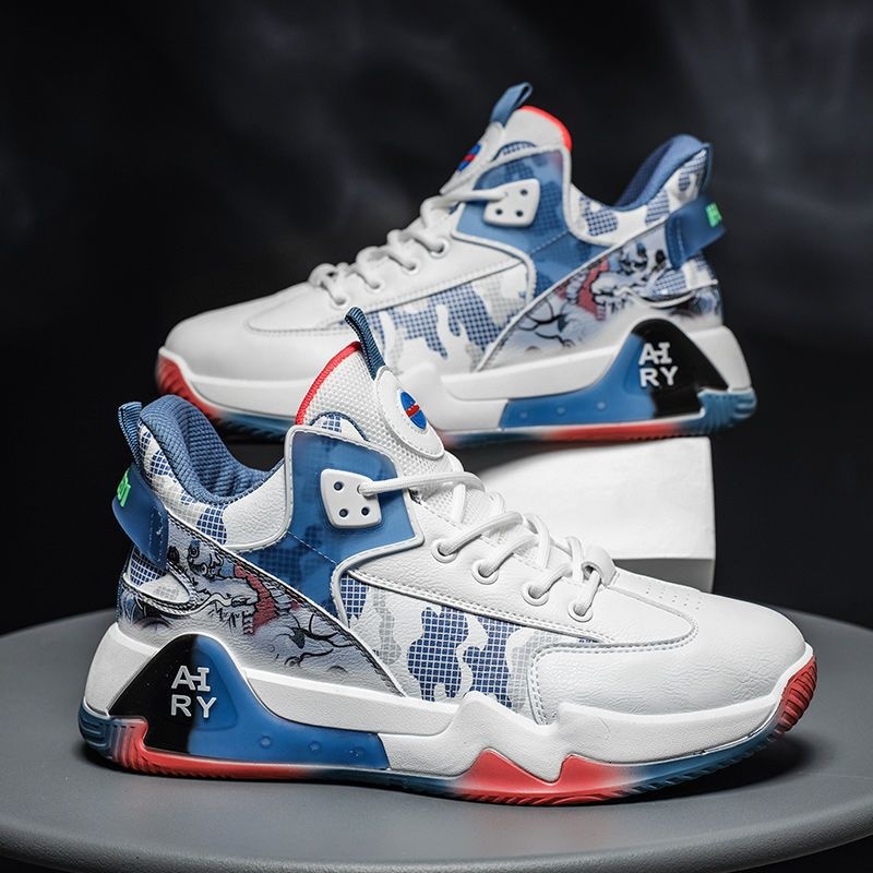 Tênis de Basquete ActiveGo Cross-Border Cano Alto, Novo Modelo Outono Inverno 2024, Atacado, Masculino, Corrida, Tendência Nacional, Casual_voghion.com