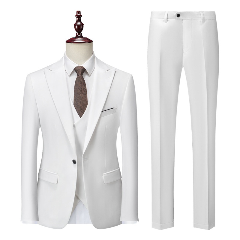 jongen Nieuwe stijl Buitenlandse handel Heren Dubbelrijs Vest Driedelige Set Plus Size Pak Groothandel_voghion.com