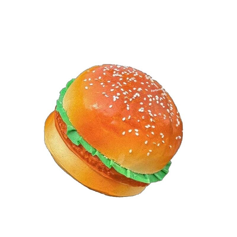 Decorazione della coda dell'auto Simulazione creativa Hamburger Moto elettrica Interno Bagagliaio Tetto Esterno Personalizzato_voghion.com