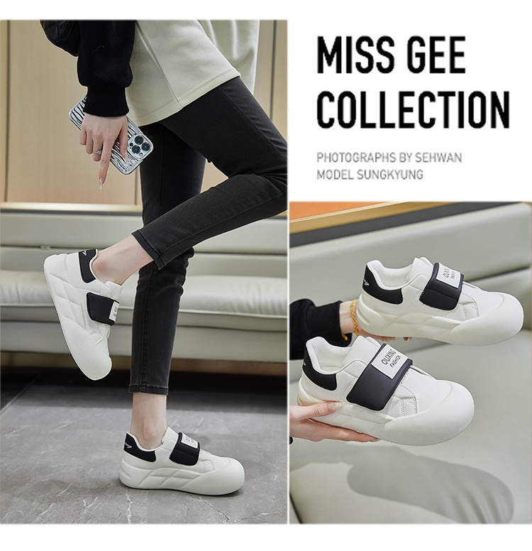 ShoeGlobe Stepping Comfort Sneakers For Women, New Autumn And Winter Waterproof Non-Slip Outdoor Maternity Shoes, Slip-On Velcro_voghion.com