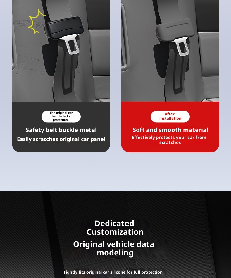 JiKrypton 7X/001/009/007/X/MIX Seat Belt Protector Anti-Collision Car Interior Special Product_voghion.com