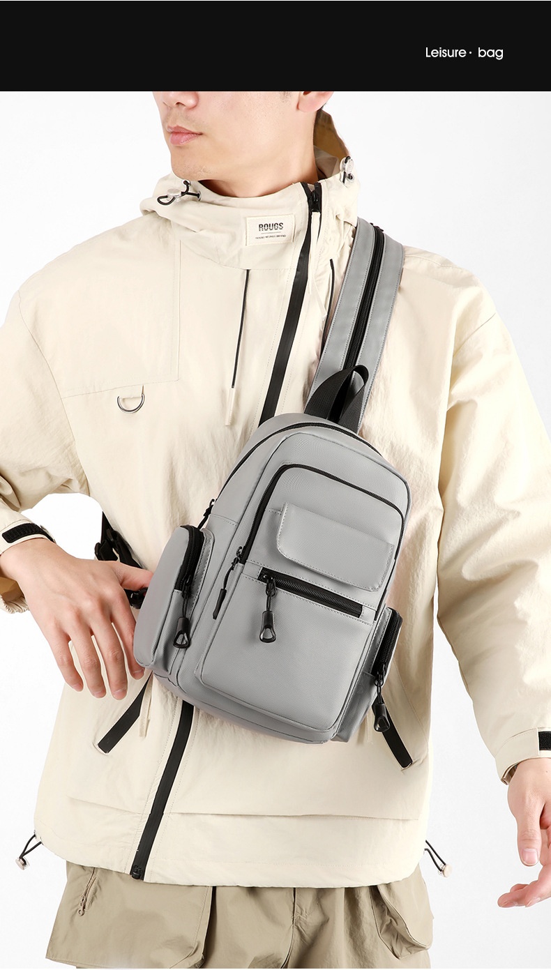 001 Nieuwe grote borsttas met grote capaciteit, modetrend, enkele schoudertas, zakelijke reistas voor heren, Oxford-stof rugzak_voghion.com