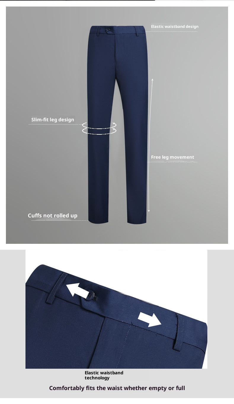 Ensemble de costume traditionnel pour garçon, tenue de cérémonie, col montant, coupe ajustée, style chinois, pour chorale, homme._voghion.com