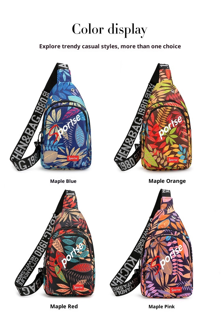 001 Cross-Border Source Unisex Chest Single Shoulder Crossbody 2024 New Style Personality Trendy Cycling Casual Small Bag_voghion.com