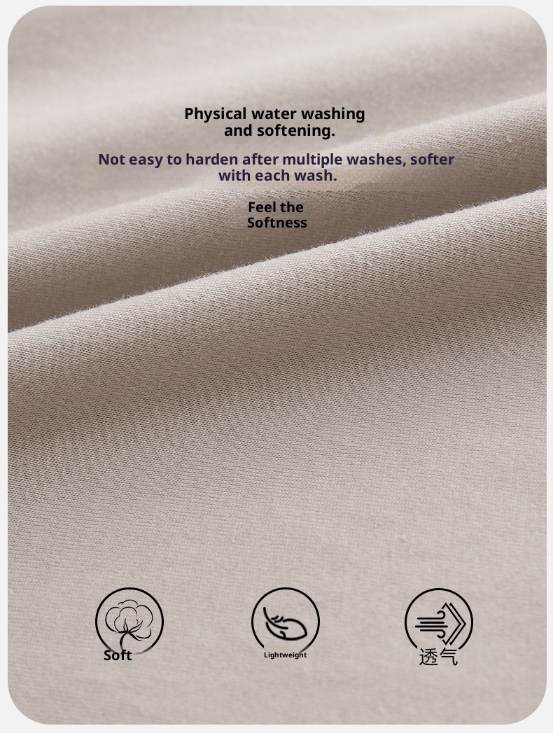 ChicShe Women's Cotton Long Sleeve Round Neck Pullover Simple Casual New Home Wear Set With Built-in Chest Pads For Spring And_voghion.com