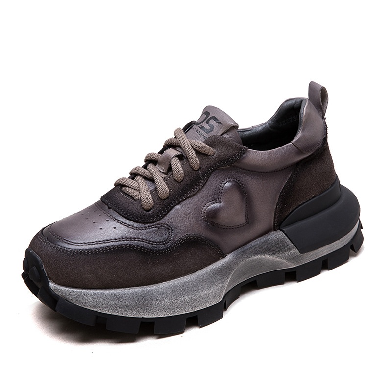 ShoeGlobe Shanghai Jie Zou 2024 Herfst Winter Nieuw Retro Versleten Casual Papa Veelzijdig Comfortabel Enkel Niet Vermoeiend voor Voeten_voghion.com