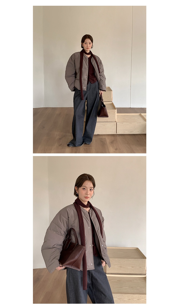 ChicShe Mulan Simple Lightweight 90 White Duck Jacket For Women 2025 Thirteen Lines Winter Warm Down Coat 55989_voghion.com