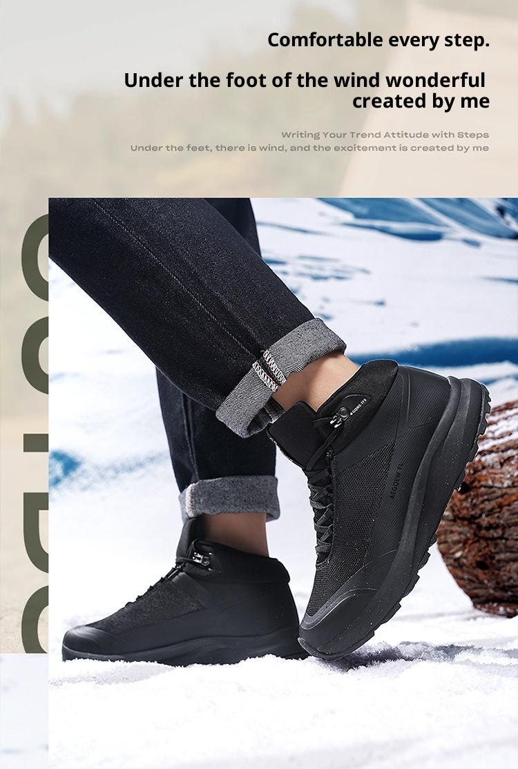 ActiveGo Bird Home Scarpe da trekking impermeabili economiche da uomo con grafene, termiche, autunnali e invernali, in vendita_voghion.com