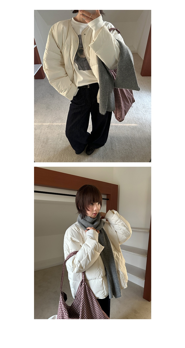 ChicShe Mulan Simple Lightweight 90 White Duck Jacket For Women 2025 Thirteen Lines Winter Warm Down Coat 55989_voghion.com