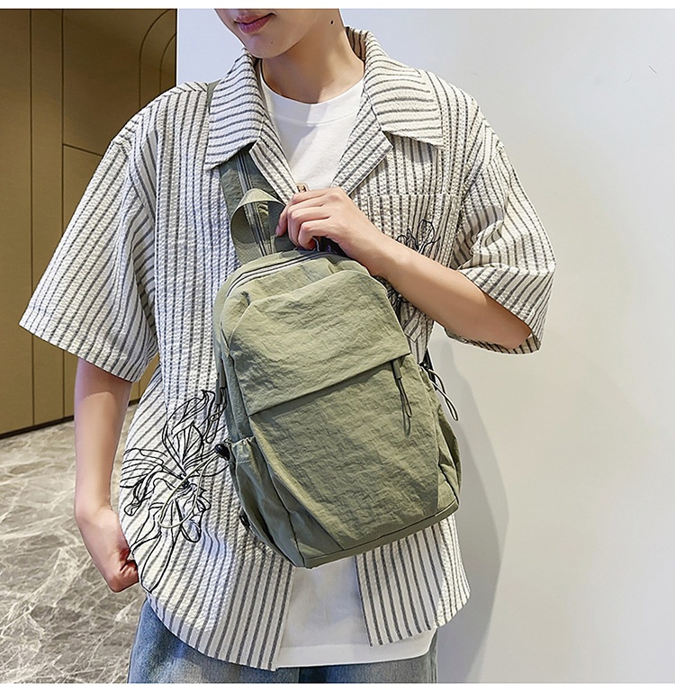 001 Multifunctionele, dubbel te gebruiken borst-unisex kleine rugzak, modieuze, lichtgewicht reistas voor crossbody_voghion.com