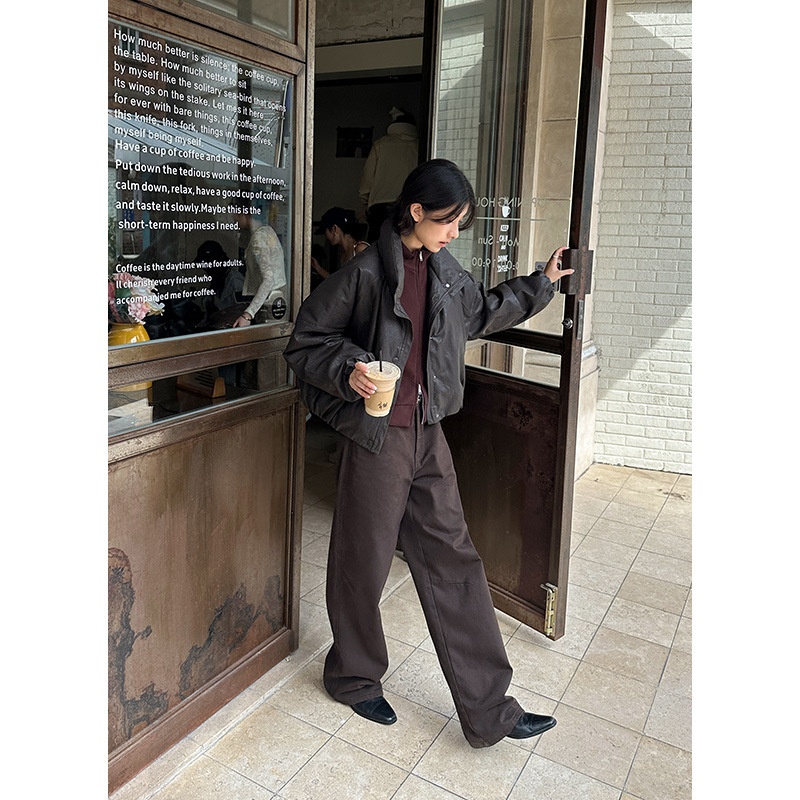 ChicShe Mulan Retro Loose White Duck 2025 Thirteen Lines Autumn Winter New Warm Lightweight Down Jacket 56852_voghion.com