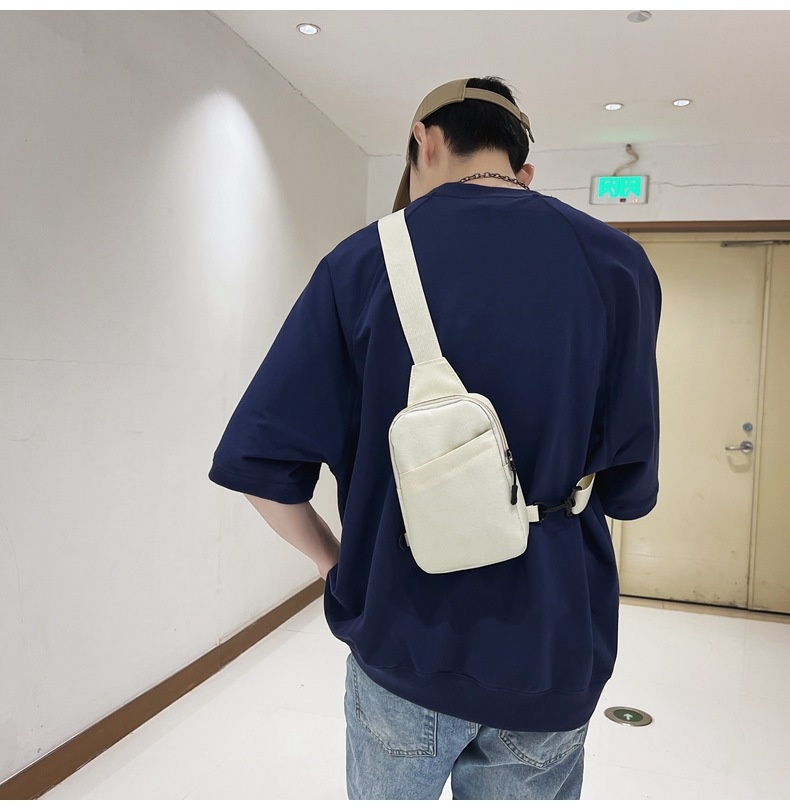 001 New Oxford Cloth For Men And Women, Fitness Sports Crossbody Casual Men's Bag, Women's Chest Bag_voghion.com