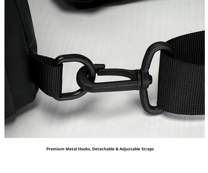 001 Men's Chest New Single Shoulder Large Capacity Crossbody High-end Trendy Waist Water-resistant Cycling Bag Wholesale_voghion.com