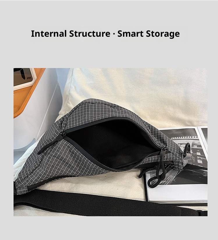 001 Cross-Border Outdoor Lightweight Chest Men 2025 Autumn Single Shoulder Crossbody Large Capacity Casual Sports Waist Bag_voghion.com