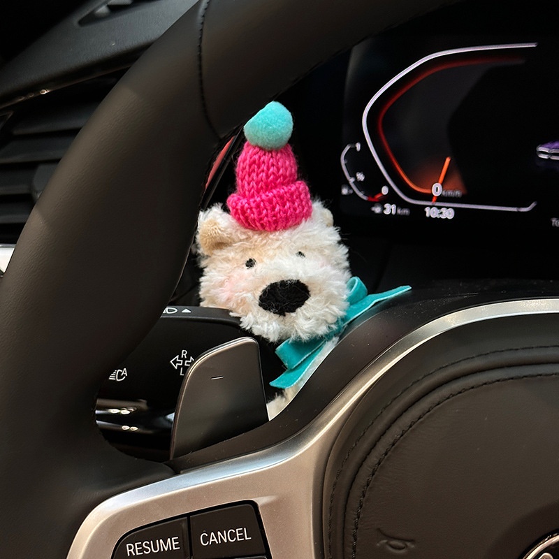 Scrappy Puppy Dashboard Decoration Interior Wiper Turn Signal Car Ornament Other_voghion.com