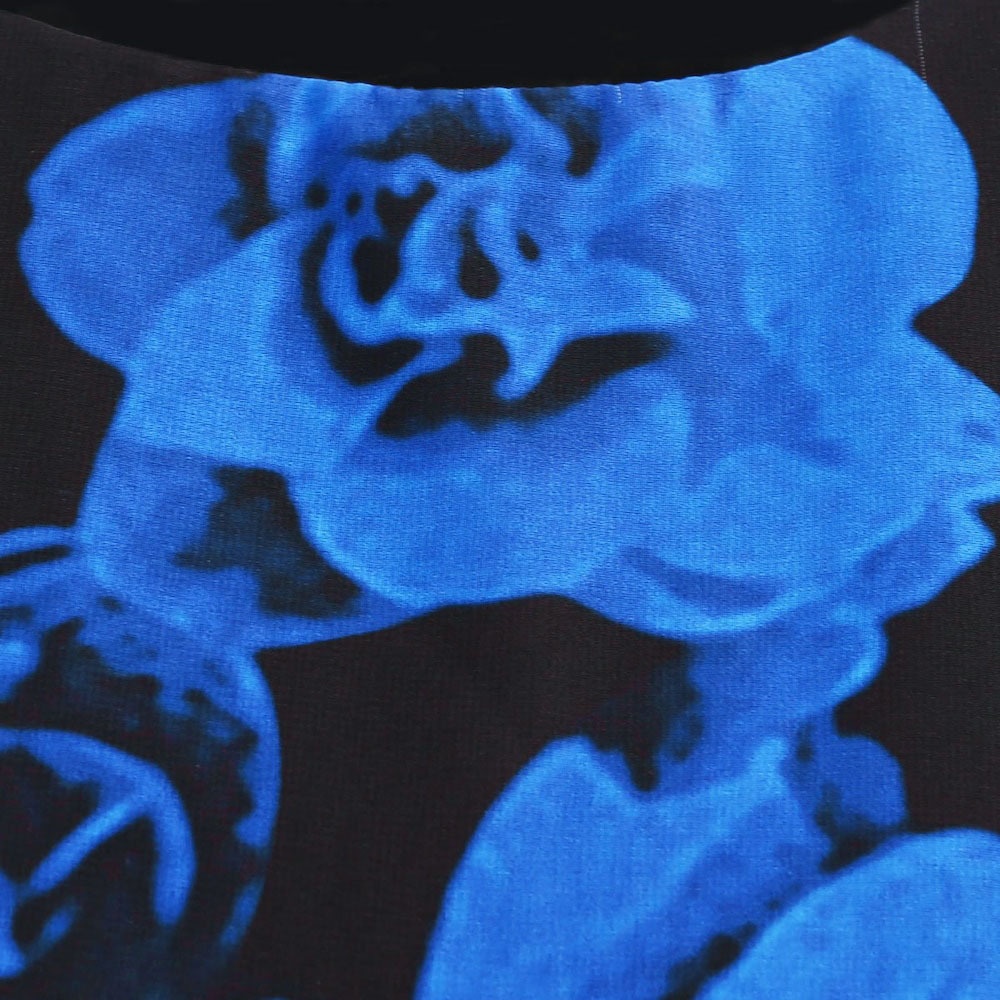 GraceChic Neues Rosenprint-Schalkleid für Damen, figurbetont, figurbetont, in Übergrößen_voghion.com