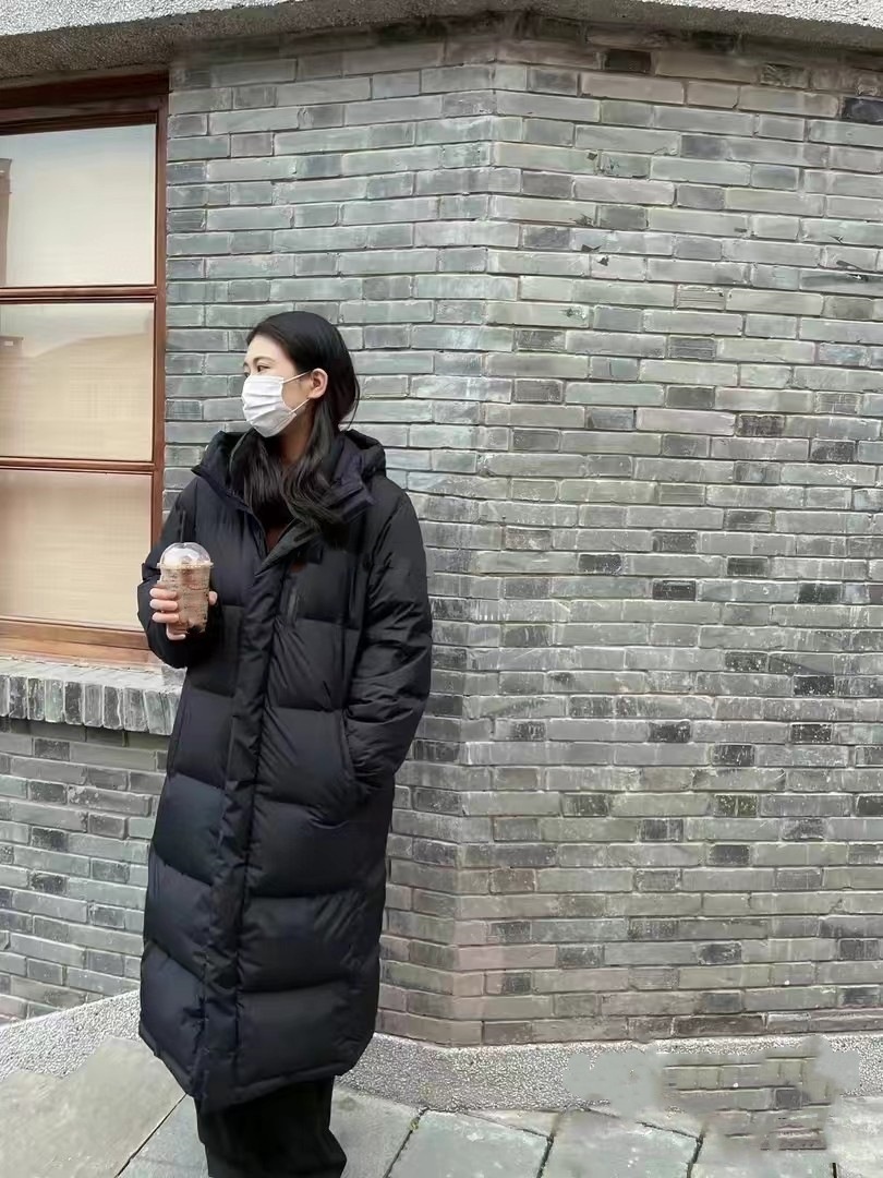 Doudoune ChicShe Putian High Version Beijia Face Extra Long Down Shin Min Ah Same Winter Unisex Couple Style_voghion.com