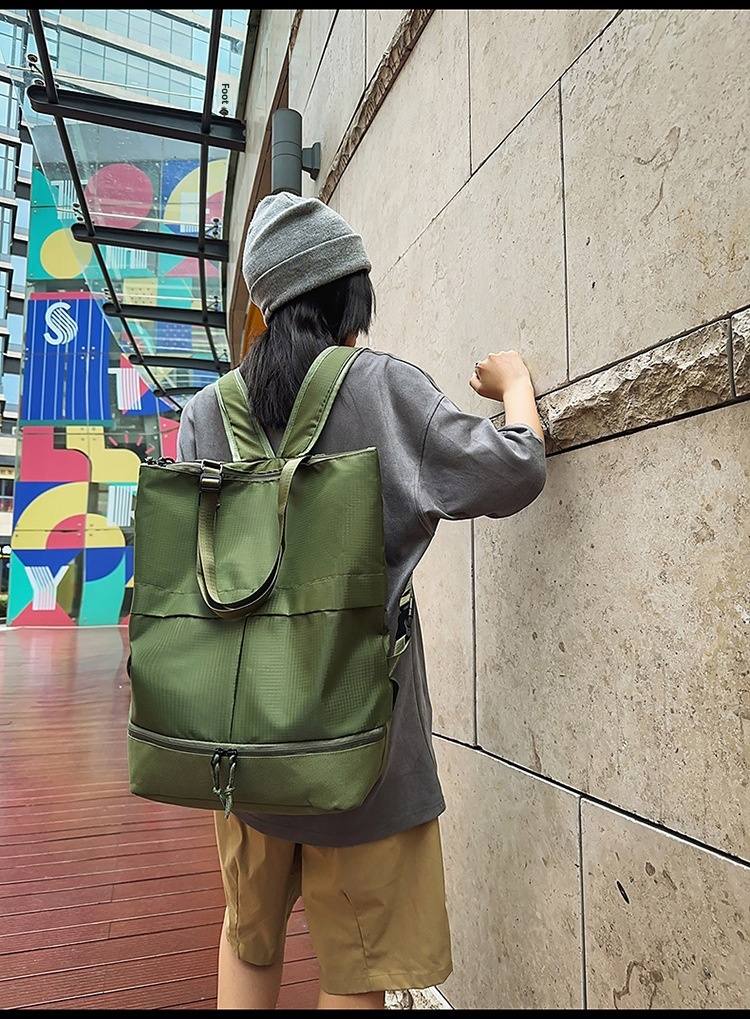 Zaino multifunzionale da uomo ActiveGo, grande capacità, impermeabile, per escursioni, alla moda, per studenti universitari, zaino per laptop_voghion.com