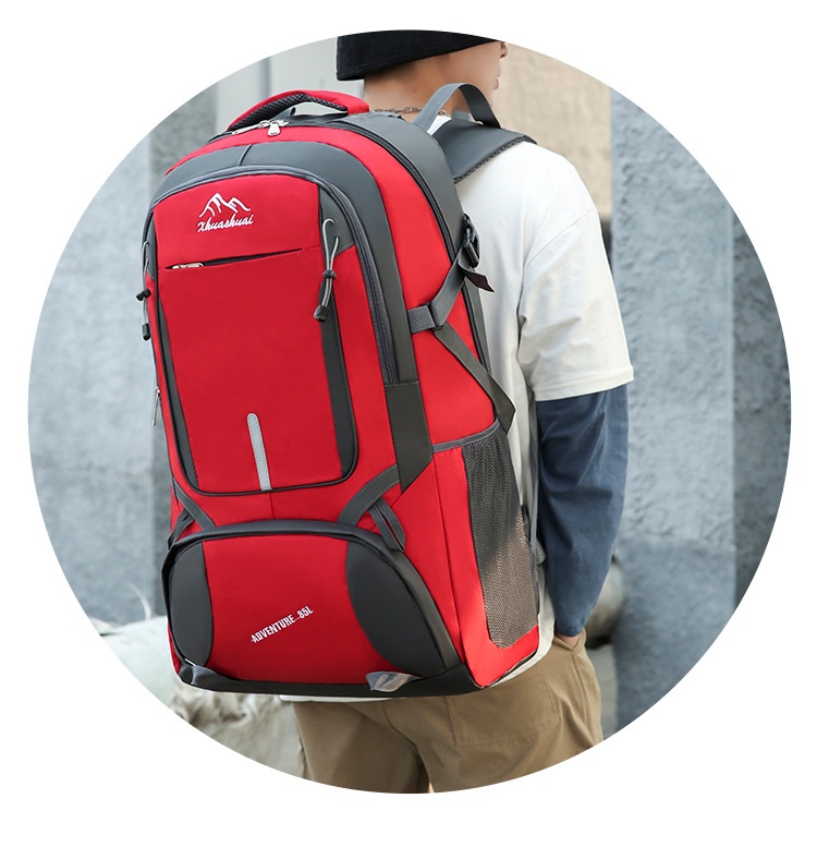 ActiveGo Outdoor Hiking For Men, Extra Large Capacity Camping Storage Backpack, Water-Resistant Leisure Travel Work Backpack_voghion.com