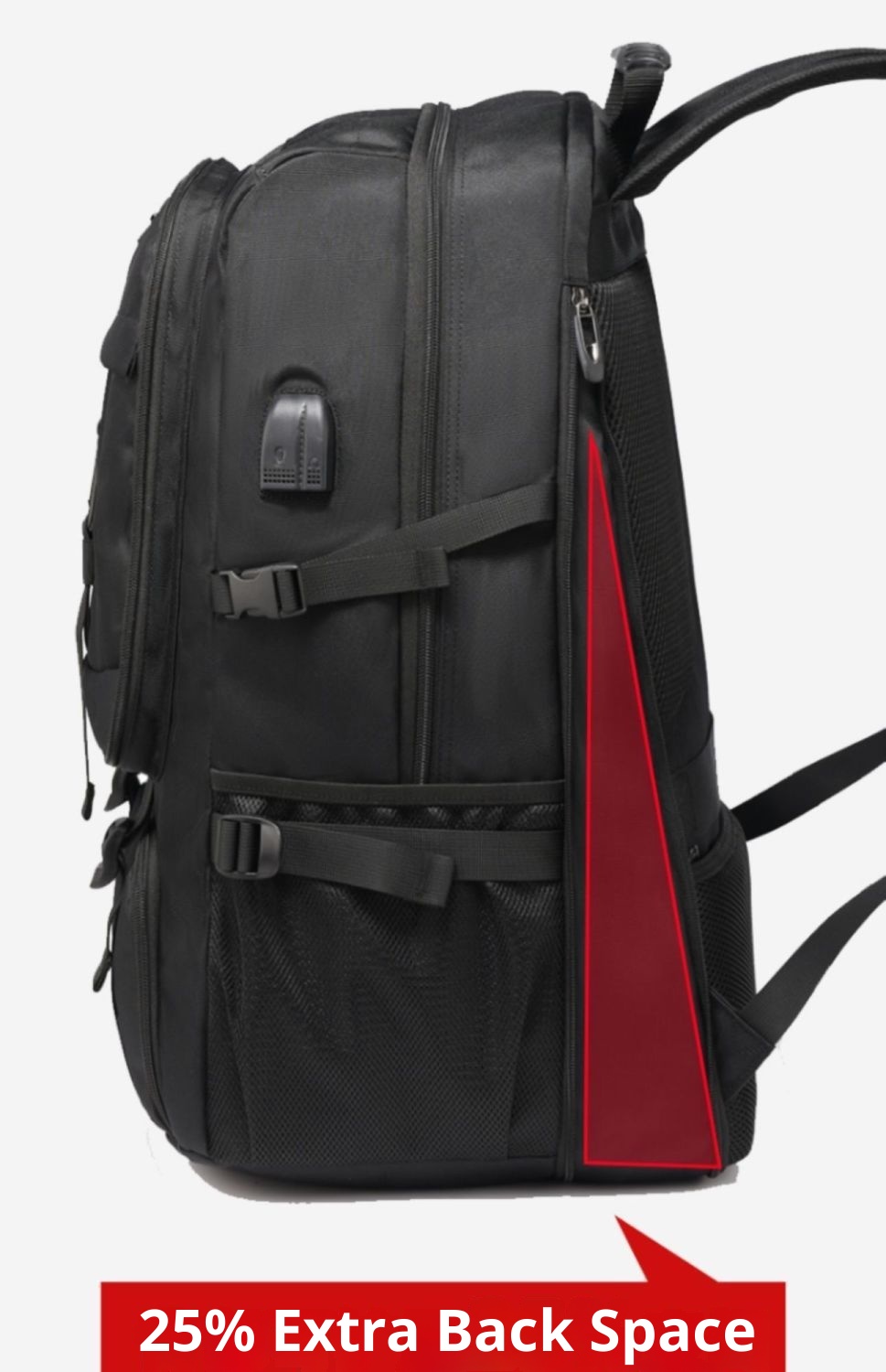 Zaino da viaggio per uomo ActiveGo, grande capacità, impermeabile, per escursioni, viaggi d'affari, casual_voghion.com