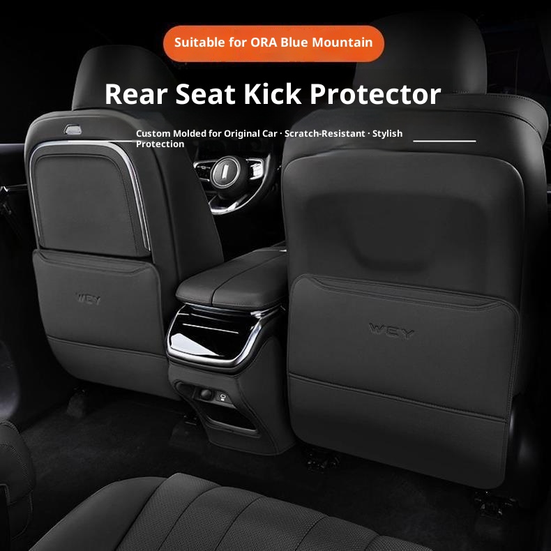 23-25 Wei Brand Smart Driving Blue Mountain Seat Anti-Kick Pad Arancione Upgrade Modifica Interni Auto Speciale_voghion.com