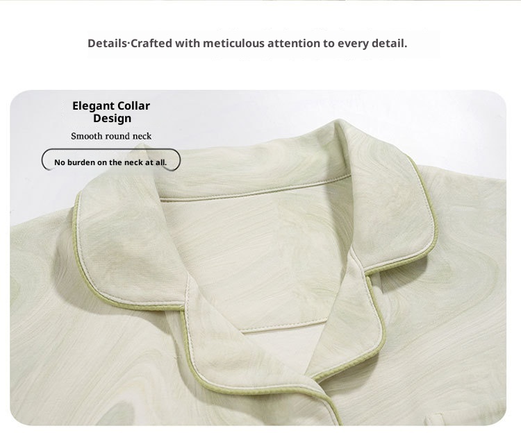 ChicShe Women's Padded Sleepwear Long Sleeve Pure Cotton Turn-Down Collar Cardigan Autumn Winter Anti-Bump Design Wearable_voghion.com