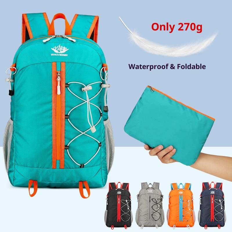 ActiveGo Large Capacity Foldable Cycling Mountaineering Casual Backpack Outdoor Multifunctional Sports Bag_voghion.com
