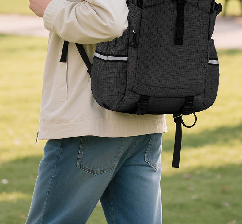 ActiveGo Sesame Baby New Multifunctional Large Capacity Unisex Backpack Casual Sports Style Outdoor Luggage Hiking Bag_voghion.com