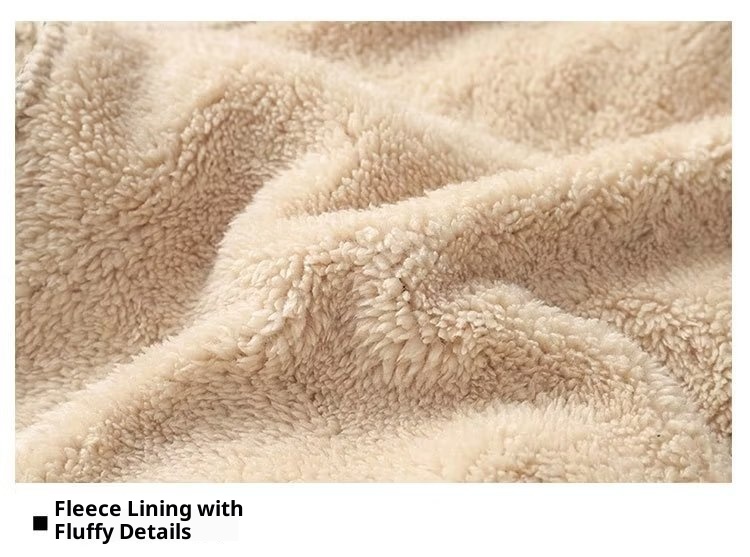 boy Boy Boy Factory Direct Thickened Fleece Sweatshirt For Men, Autumn And Winter, Crew Neck, Loose Fit, Base Shirt, Warm, Hoodless_voghion.com